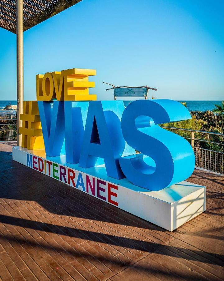 Mobilhome La Carabasse Vias Plage Exteriér fotografie