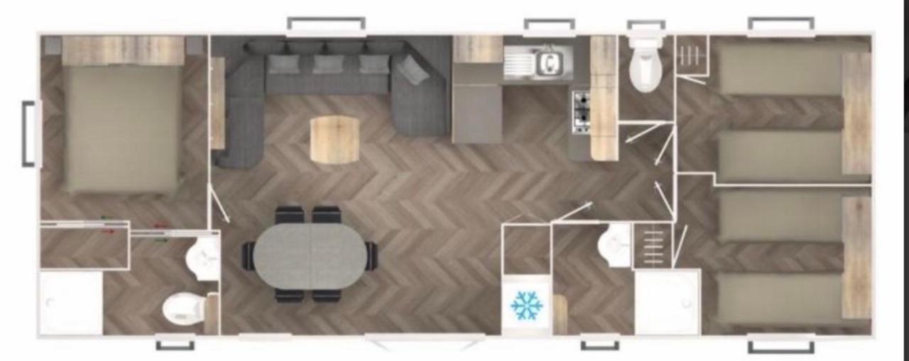 Mobilhome La Carabasse Vias Plage Exteriér fotografie