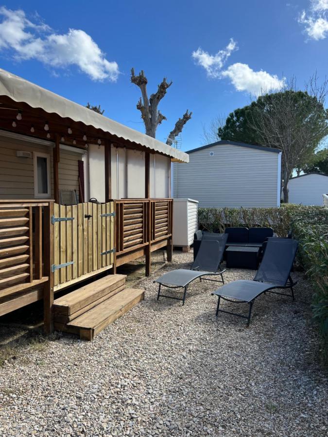 Mobilhome La Carabasse Vias Plage Exteriér fotografie