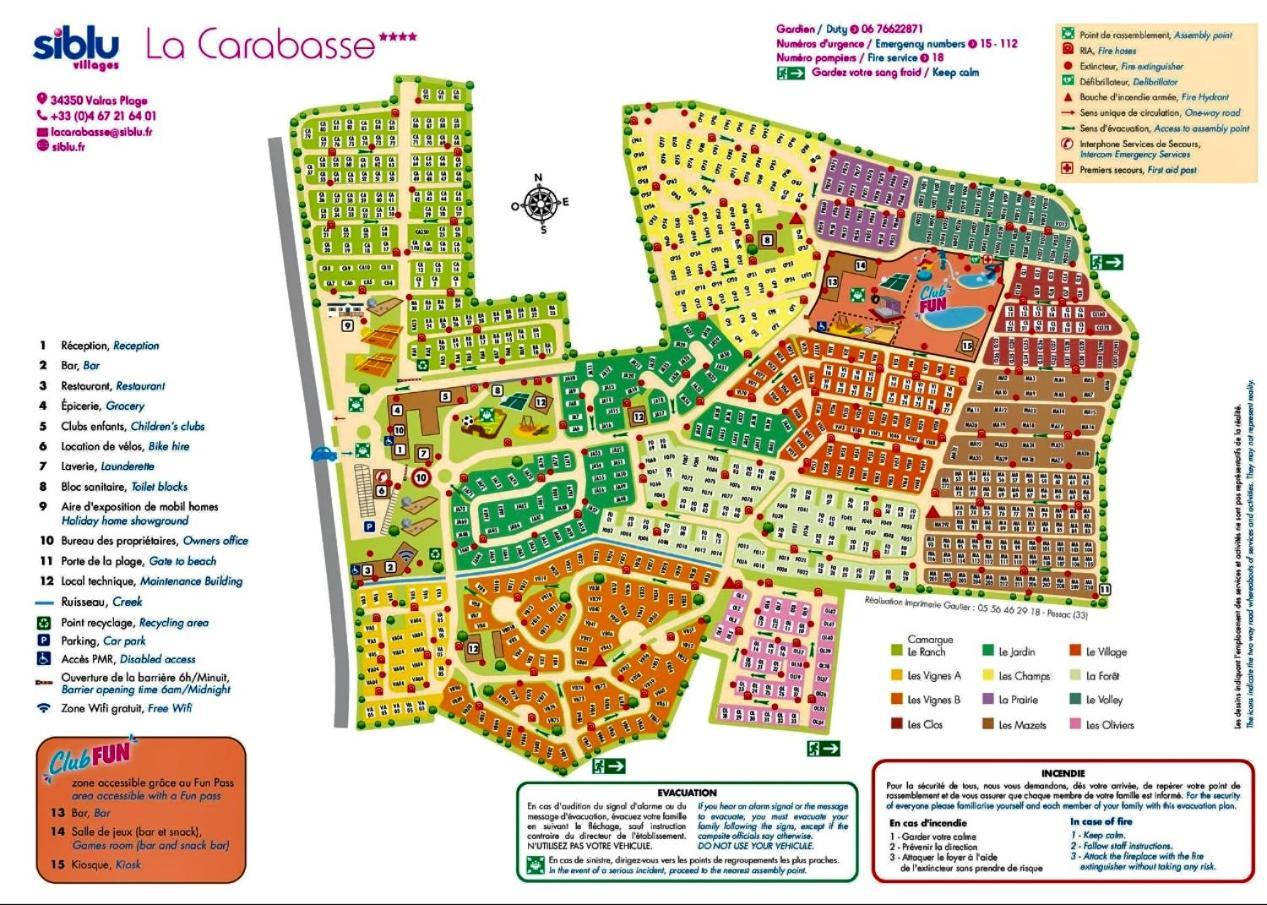 Mobilhome La Carabasse Vias Plage Exteriér fotografie