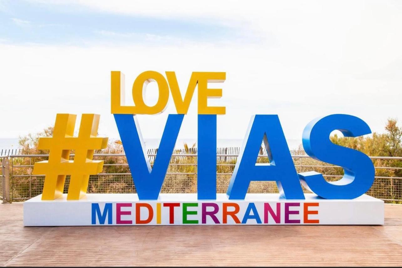 Mobilhome La Carabasse Vias Plage Exteriér fotografie