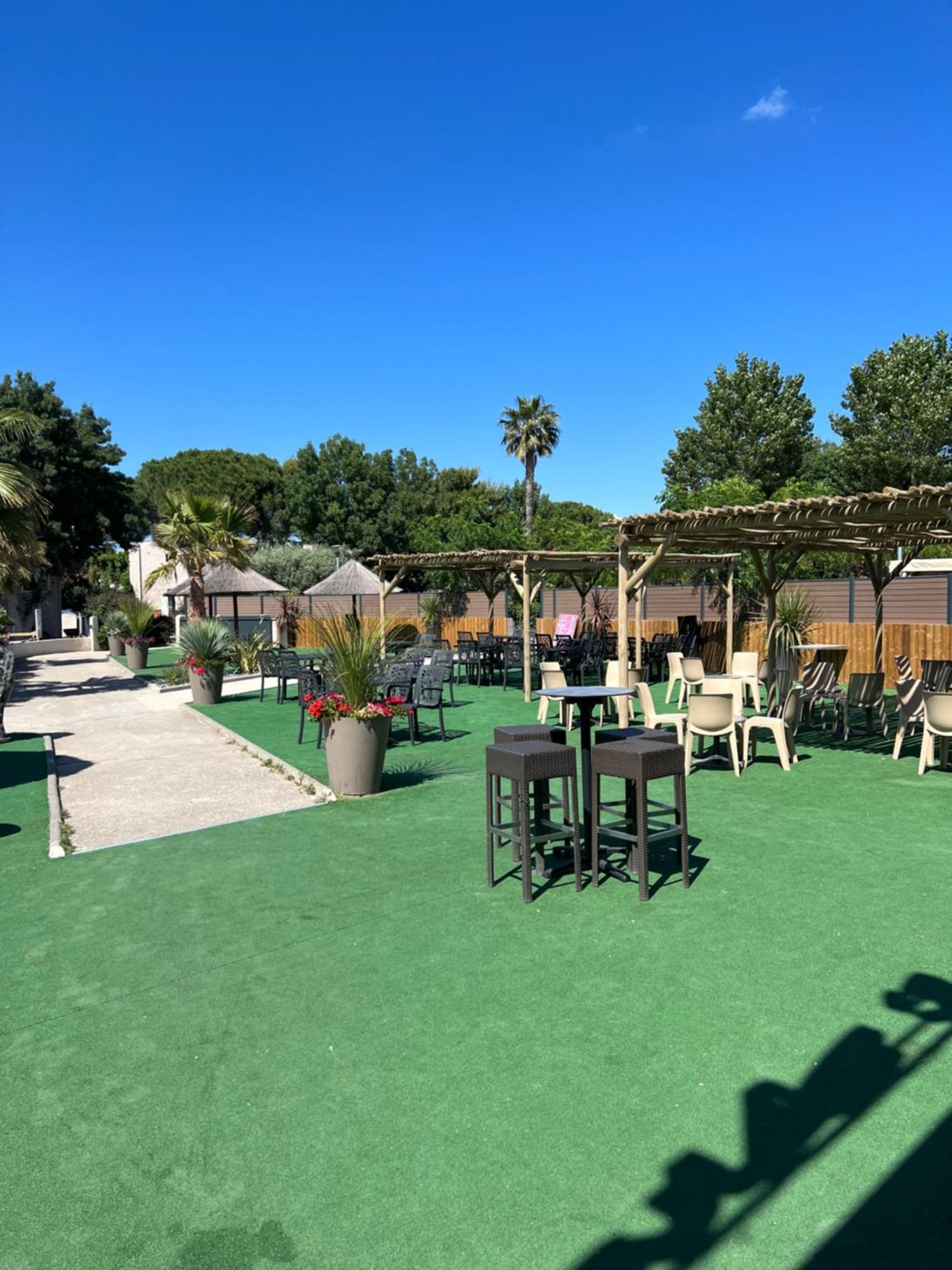 Mobilhome La Carabasse Vias Plage Exteriér fotografie