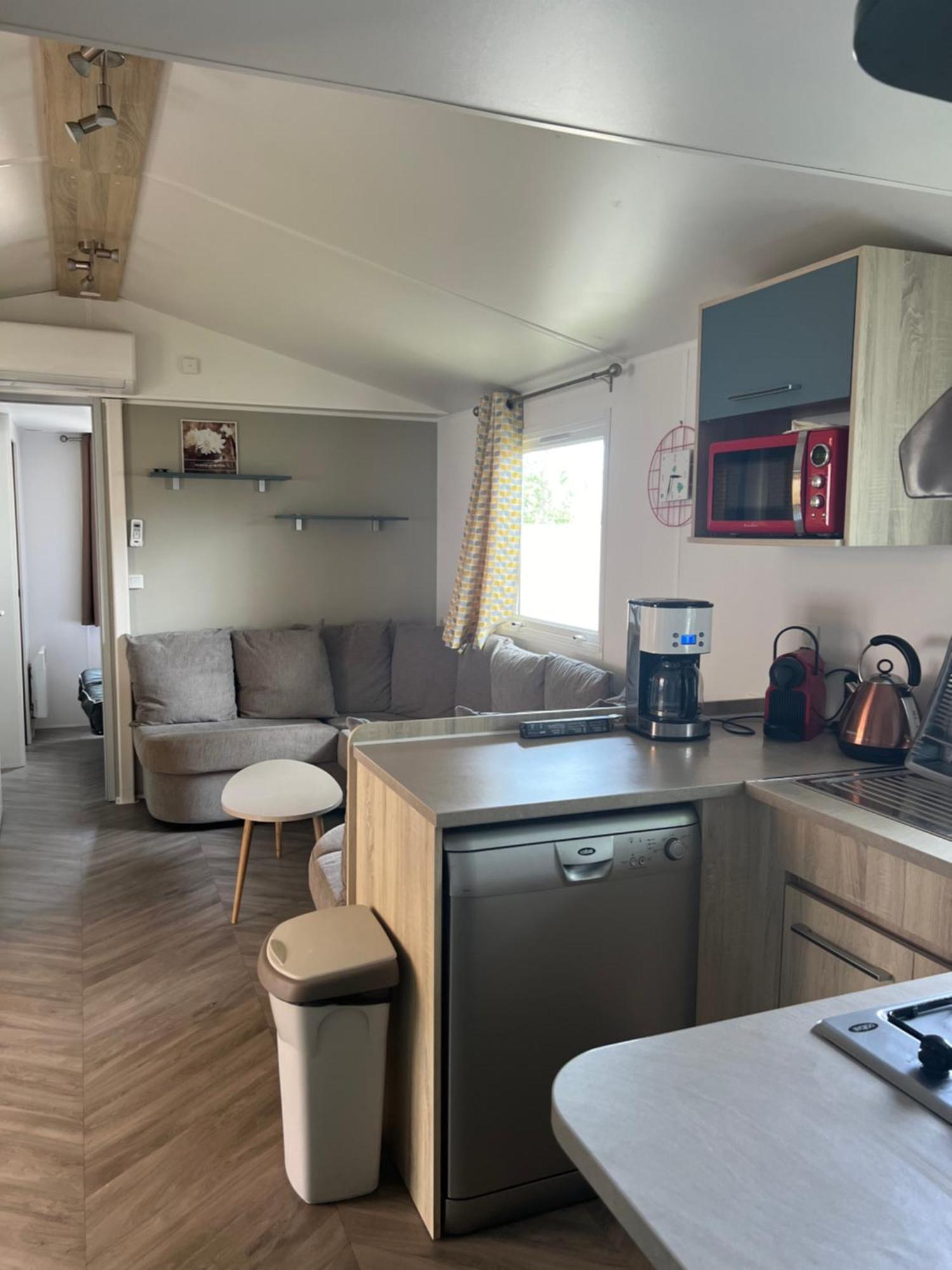 Mobilhome La Carabasse Vias Plage Exteriér fotografie